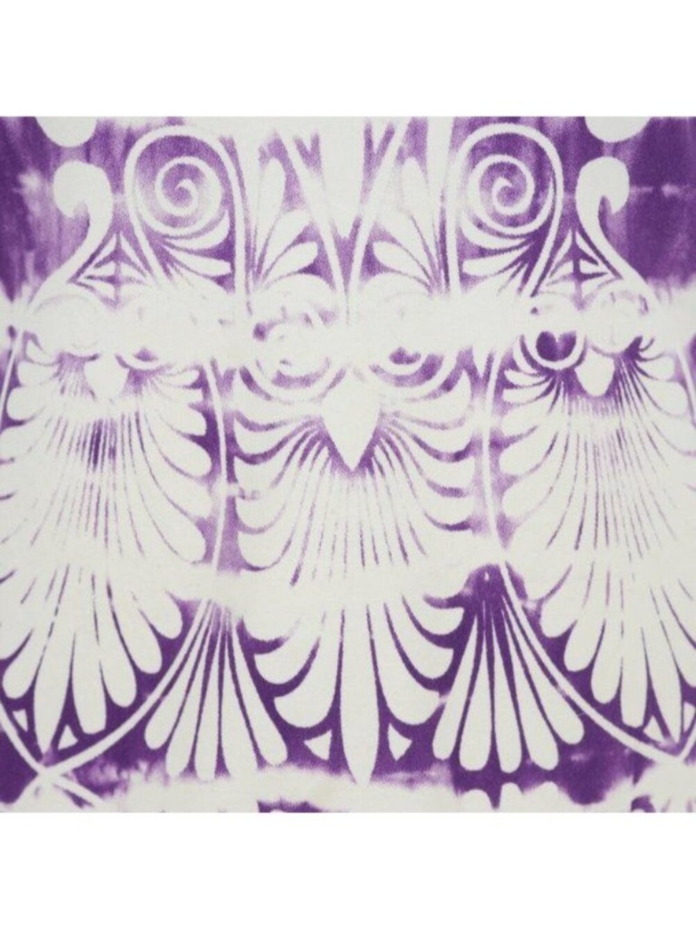 Athleta Women's Small Purple & White Tie Dye Racerback Athletic Support Tank Top - Picture 6 of 9